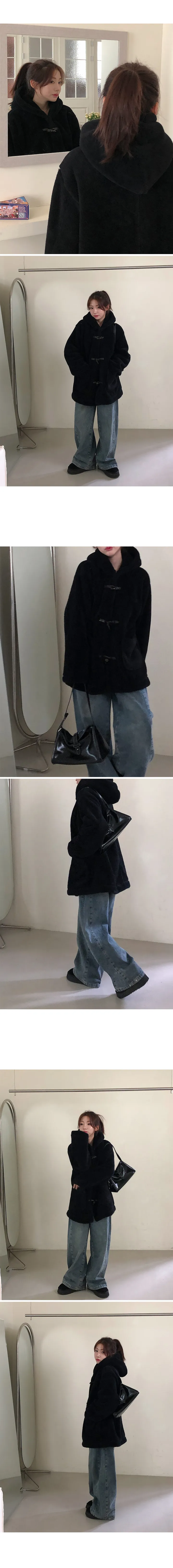 베어 퍼 떡볶이 코트 상세 이미지 3
