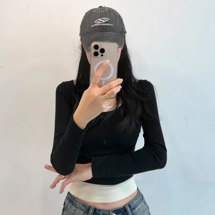 [🧢+팔찌+안경+캡가드증정❤/묶음할인✨] 캐피튜드 빈티지 리퍼 이파워 프리젠츠 볼캡 - 연예인핏 데일리 남녀공용 소두핏 레트로 소두핏 대두커버 연예인 아이돌 사계절 커플 모자 상세 이미지 26
