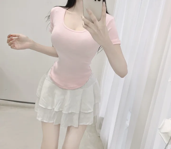 반팔긴팔o자체제작❤️요기가원조❤️숏/롱ver*유어로즈 몸매보정ts 상세 이미지 47