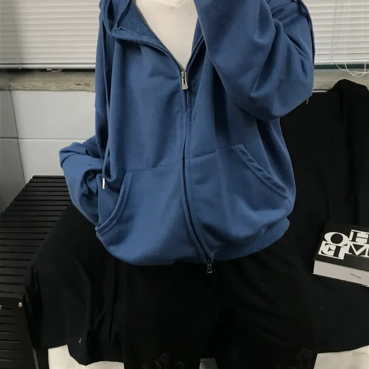 (1+1/교복템)당일출고🚛Avocado basic over two way zip- up - 7color 상세 이미지 30