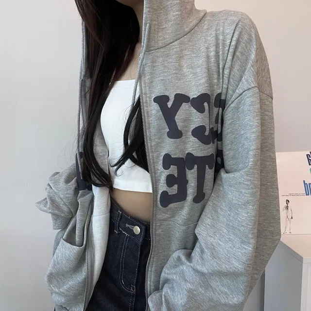 [기모ver.추가/특가할인중] 교복템강추 보호본능핏~  데일리 캐주얼 투웨이 발포 레터링 후드집업 상세 이미지 30