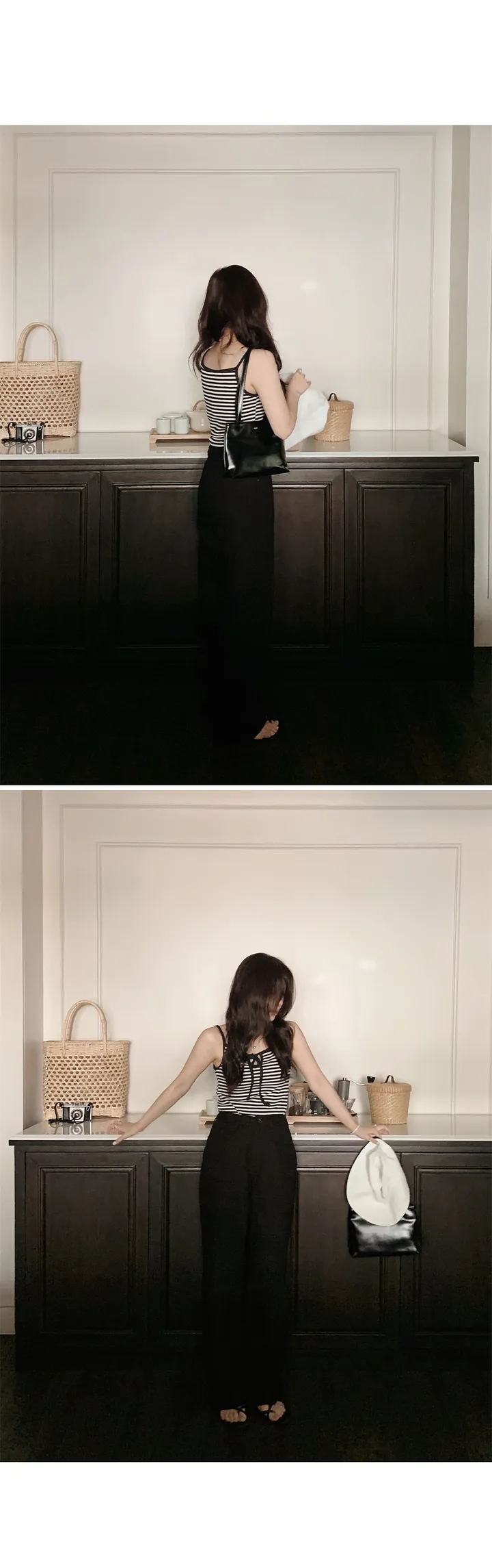 [👀허리밴딩/후들팬츠] 투데이 에어썸머 와이드팬츠 (+기본/롱ver) - 4 size (SLOWMADE/자체제작/봄팬츠/여름팬츠/바지/세미와이드/편안함/데일리) 상세 이미지 46