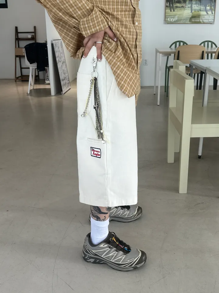 [UNISEX] 패치 워크 버뮤다 하프 팬츠 (4color) 상세 이미지 13