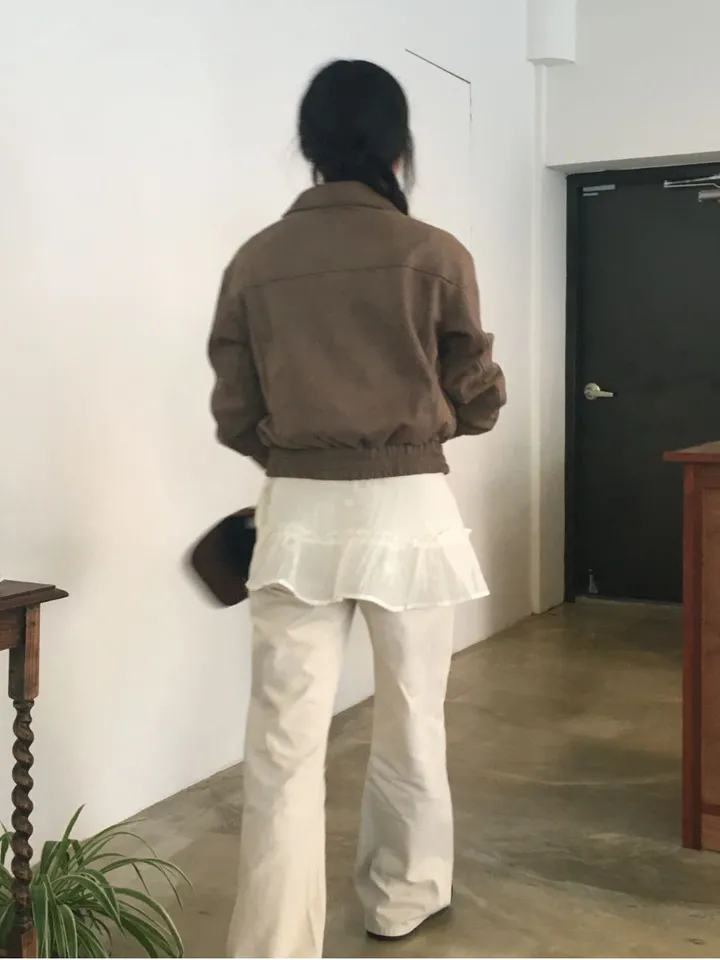 [문의폭주/봄신상🤎] 인디고 스웨이드 빈티지 블루종 자켓 상세 이미지 20