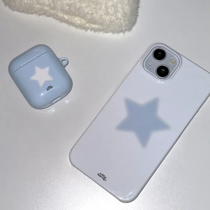 bebe star(bebe blue) 카드 유광 무광 별 키치 y2k 그라데이션 힙한 귀여운 그라데이션 아이폰 제트플립 갤럭시 핸드폰 케이스 상세 이미지 16