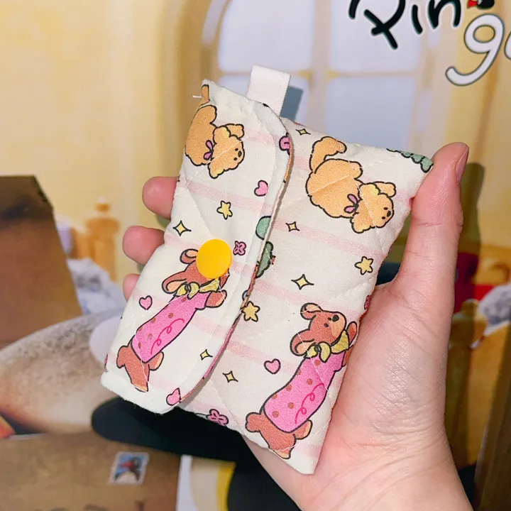 made 행복한 강아지의 하루 카드지갑 패브릭 지갑 동전지갑 미니파우치 에어팟케이스 상세 이미지 10