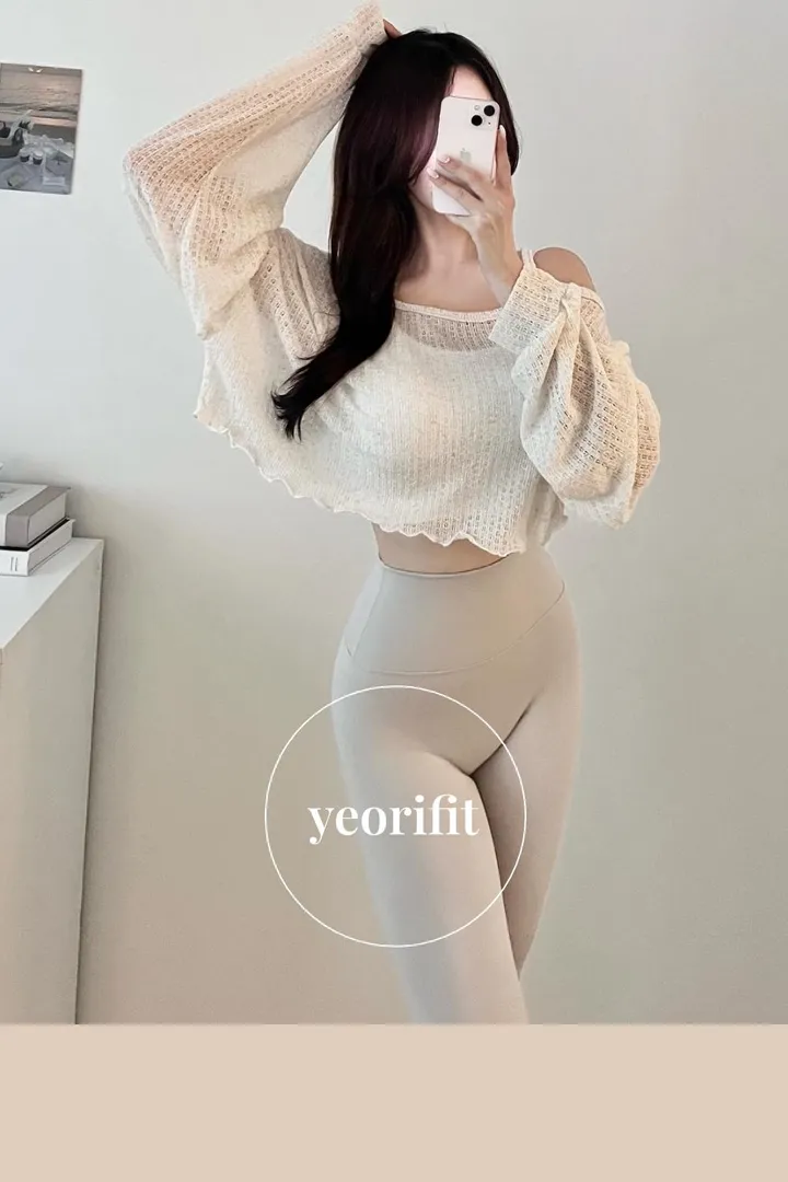 착붙 슬림핏 레깅스🩶요가 필라테스 헬스 쫀쫀 레깅스 발레코어 운동복 상세 이미지 3
