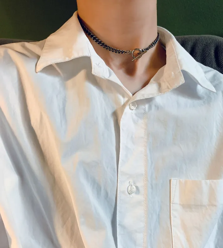 올써지컬 토글바 엔틱 체인 초커,목걸이 상세 이미지 8