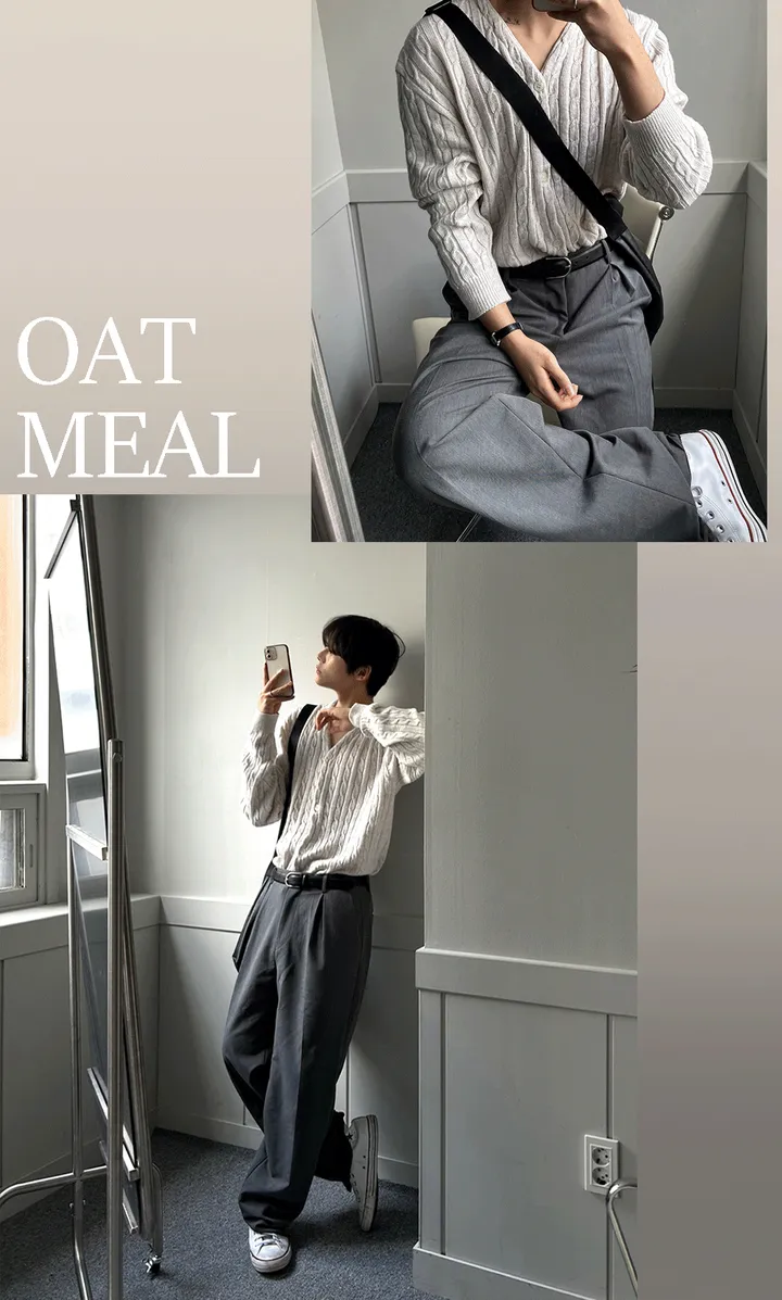 미리봄🌱 [ALL 20%/주문폭주] 로운디테일 케이블 가디건 상세 이미지 11