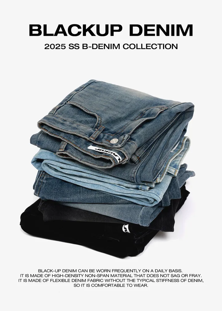 [2천장판매] [B-DENIM] WASHING HALF PANTS 023 상세 이미지 4