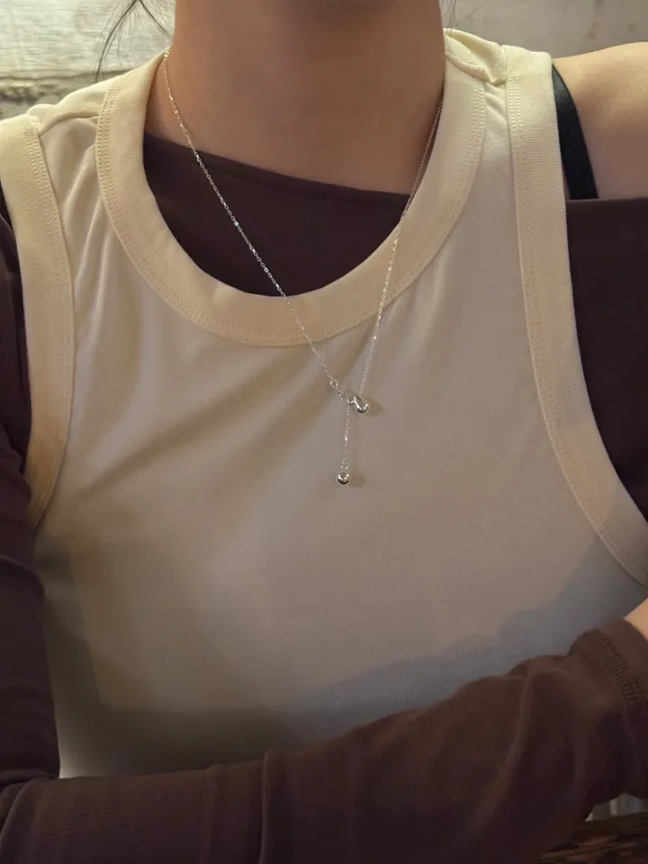 [silver 925] polka dot necklace 상세 이미지 16