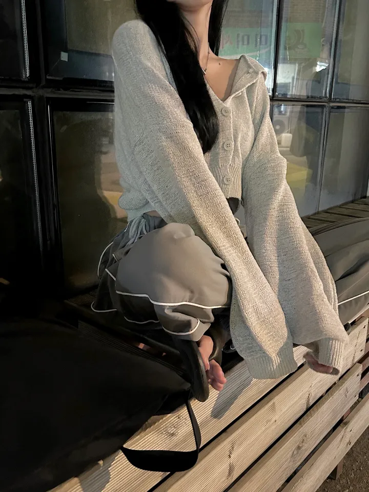 스쿱 후디 가디건 Scoop hoodie cardigan - 4 color 상세 이미지 50