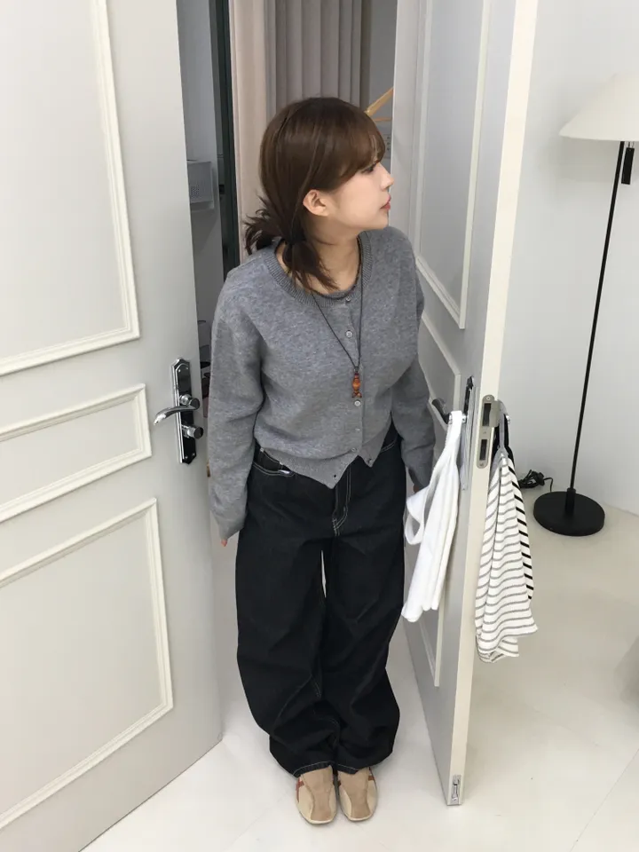 너드 소프트 가디건 (5color) 상세 이미지 28