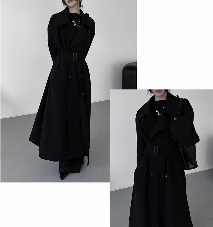 [unisex] trench wool collar coat 상세 이미지 14