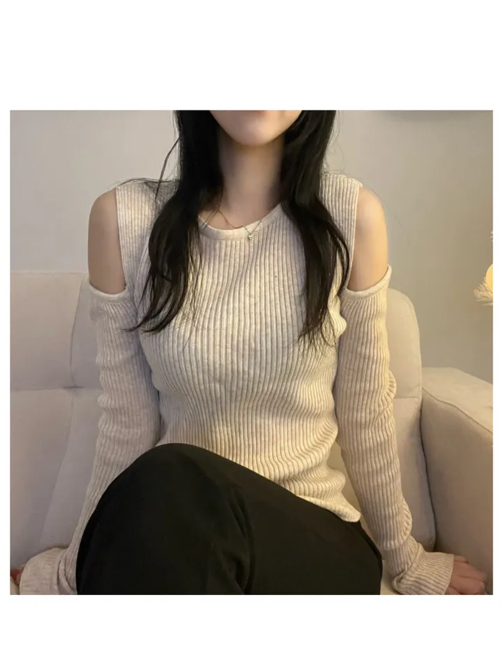 [ cashmere3% ] 골지 트임 긴팔티 (4color) 상세 이미지 25