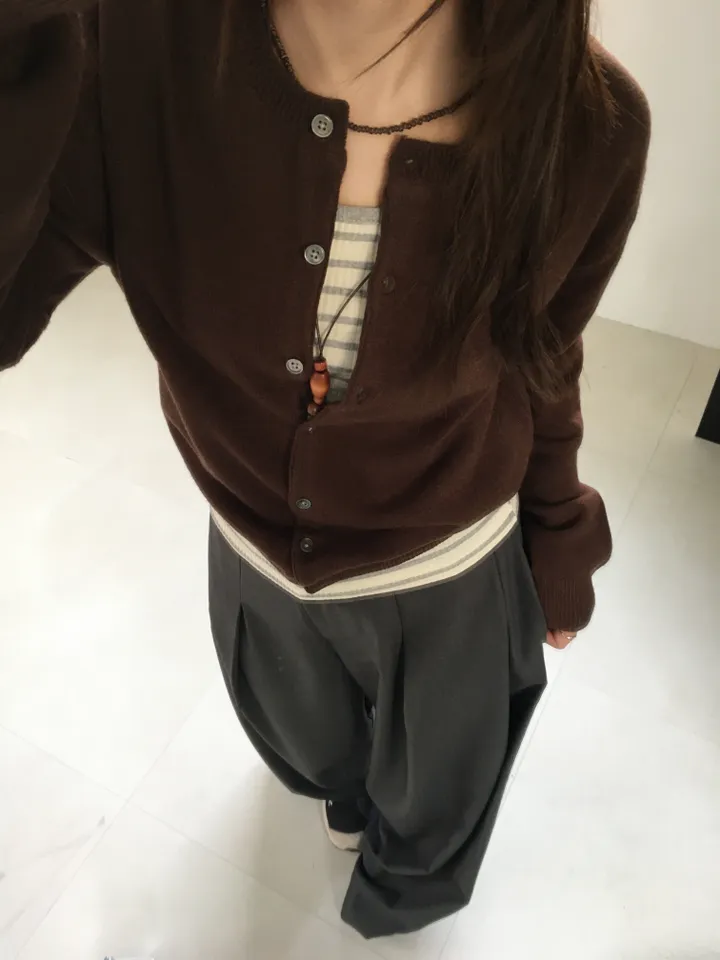 너드 소프트 가디건 (5color) 상세 이미지 45