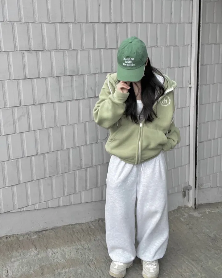 후리스 레터링 더비 투웨이 후드zip up -10col 상세 이미지 23