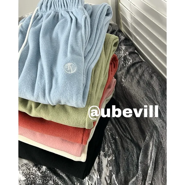 [주문폭주🔥1800장돌파🙏🏻]제로 후리스 롱와이드 팬츠👖[6color/세트가능][후리스팬츠/롱팬츠/트레이닝/후리스/와이드팬츠/츄리닝] 상세 이미지 4