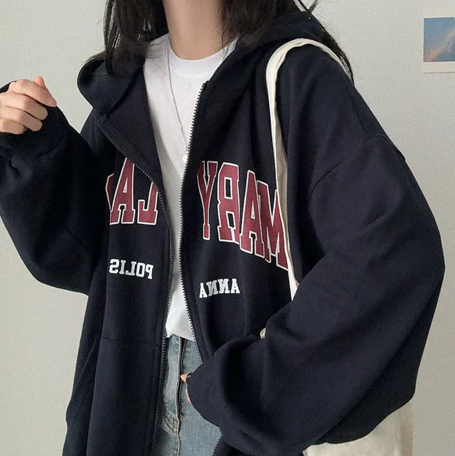 [박시핏!/간절기집업] 가을 메리 박시 후드집업 (4color) 상세 이미지 12