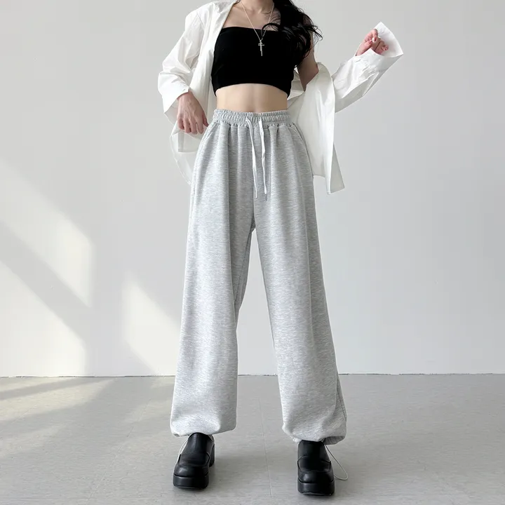 [데일리템] 요거트 컬러 벌룬핏 와이드 트레이닝 일자핏 롱팬츠 상세 이미지 72