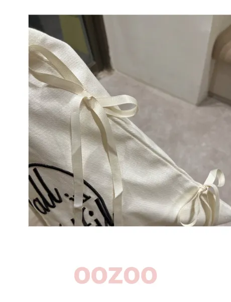 당일출고🚀/러블리룩/데이트룩💓러블리리본자수💕 발레코어 데일리 에코백 상세 이미지 12