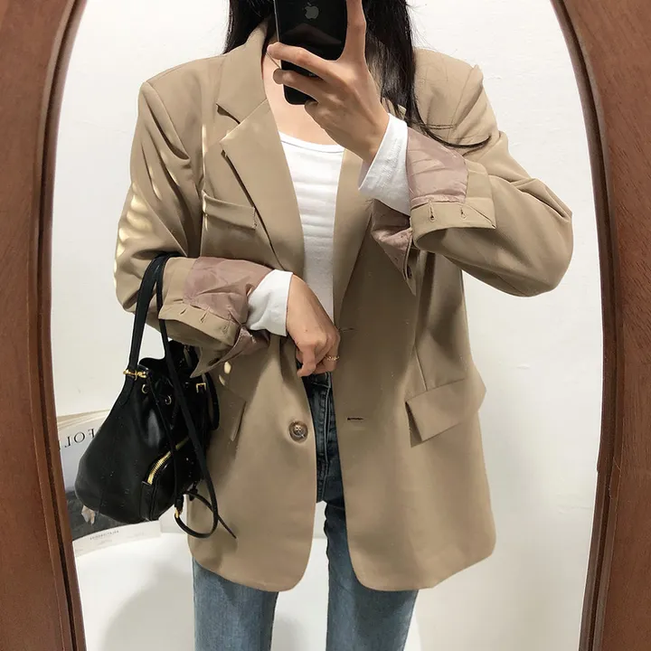 (핏강추/모델소장) 데일리 루즈핏 블레이저 자켓(4color) 상세 이미지 12