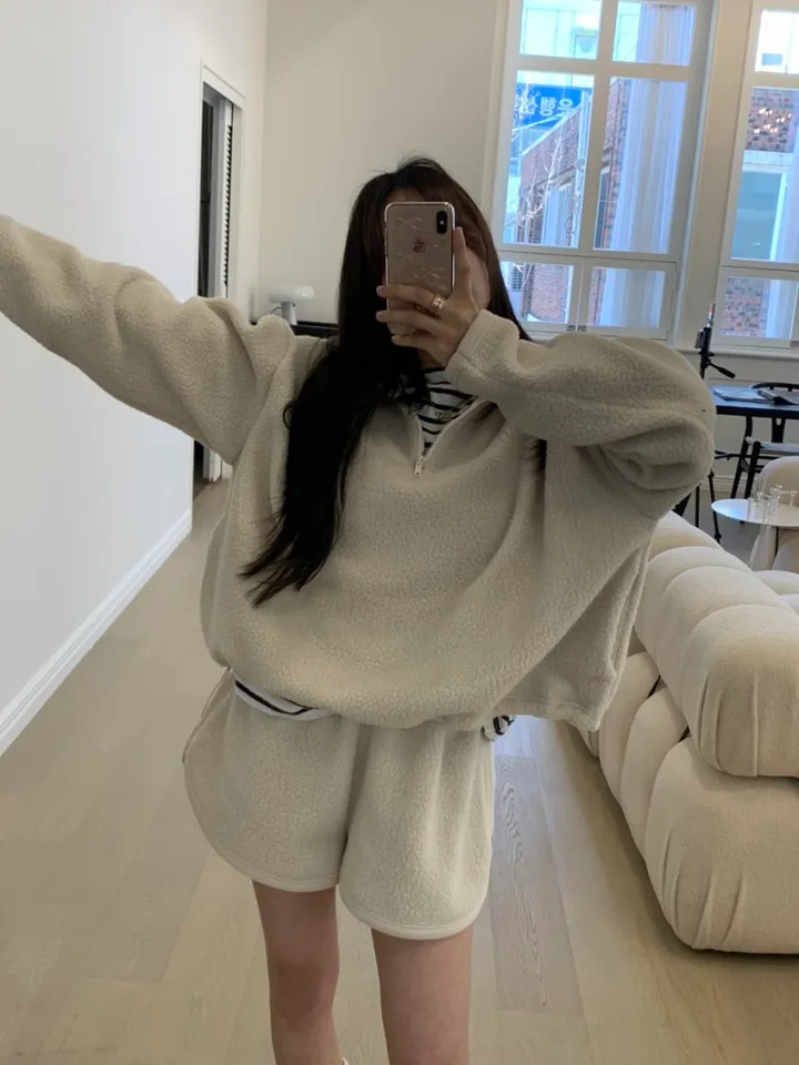 덤블집업 [집업/반집업/플리스/코디추천/겨울코디/대학생/직장인/y2k] 상세 이미지 25