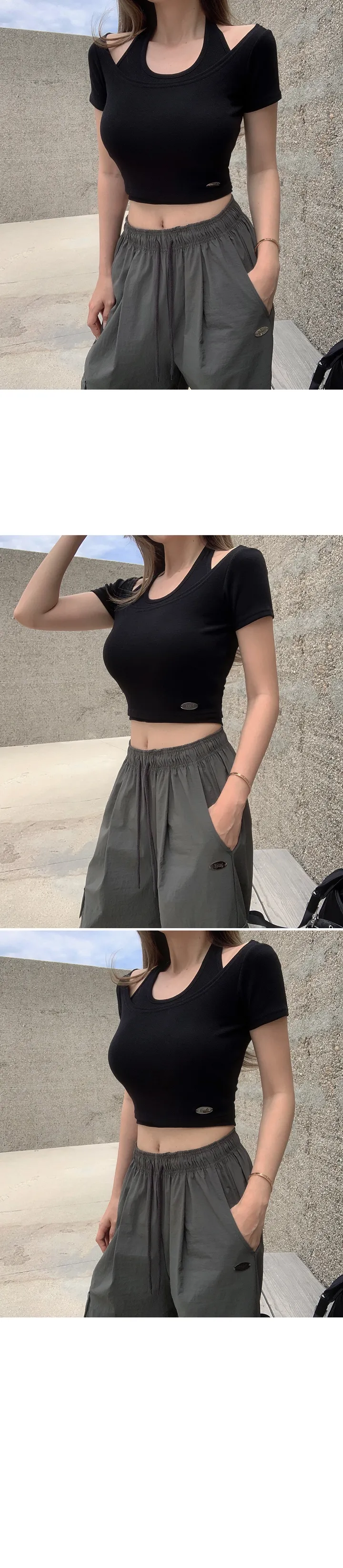 [MADE/Essel]핀 투웨이 워터프루프 와이드 카고팬츠 상세 이미지 42