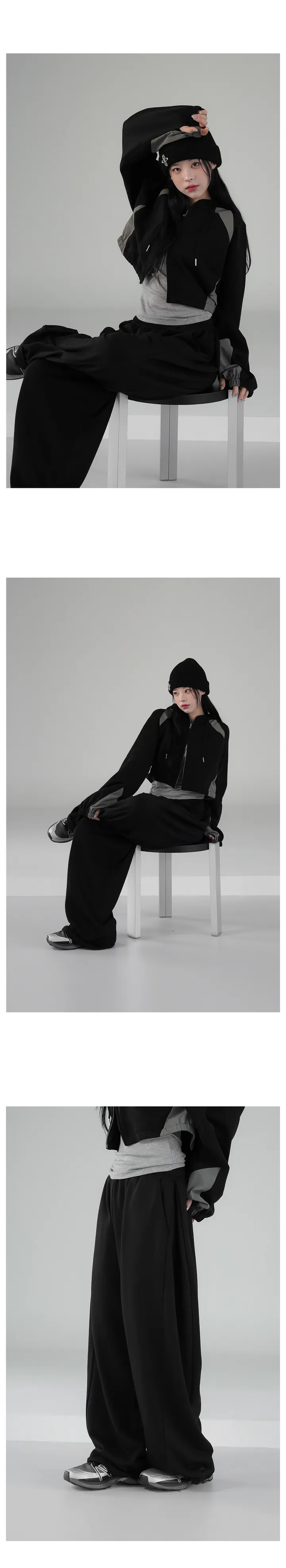 [원가이하세일]플러드 핀턱 트레이닝팬츠 상세 이미지 17