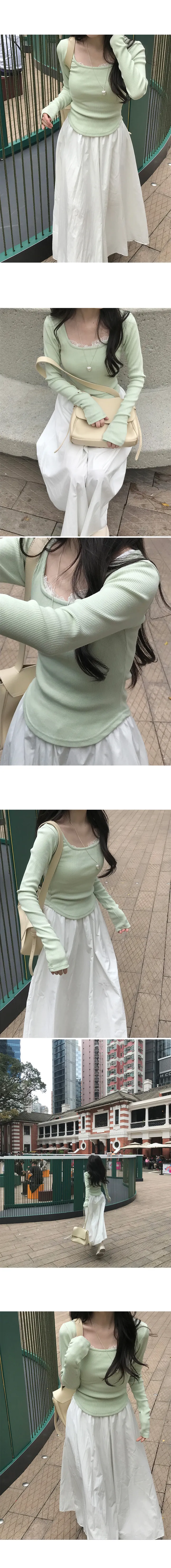 [MADE] 줄리엣 골지 스퀘어 티셔츠 (7color) / 24FW 뉴컬러 추가 상세 이미지 8