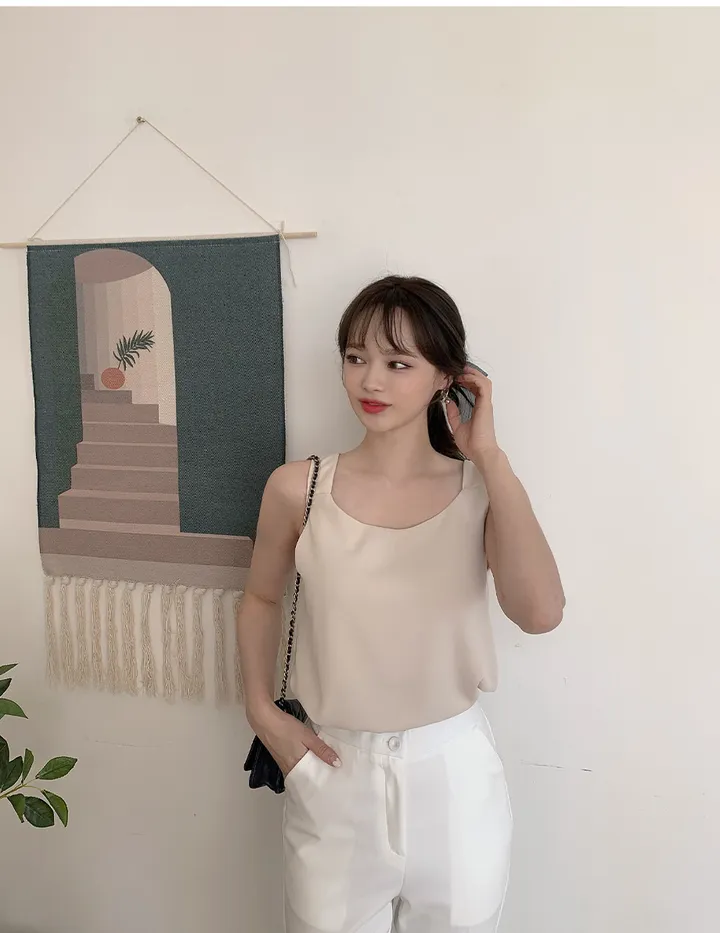 [44-120] [4만1천장 돌파♥] 데이픈 블라우스 나시(기본/크롭) 상세 이미지 26