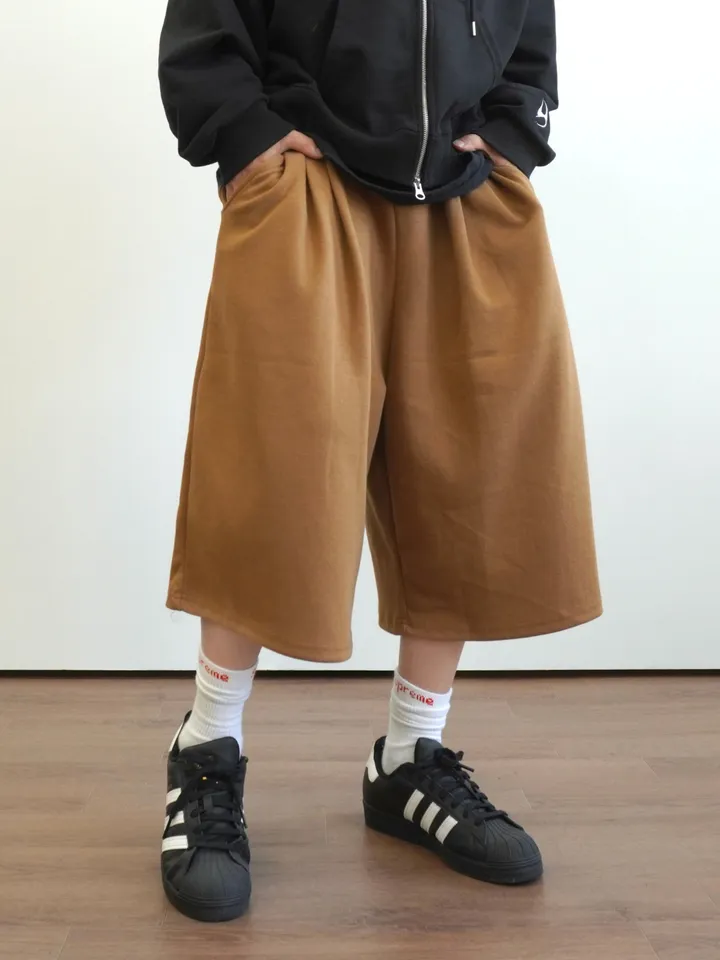 (블랙, 그레이 당일발송) 더블 크림 7부 버뮤다 팬츠 5C 상세 이미지 27