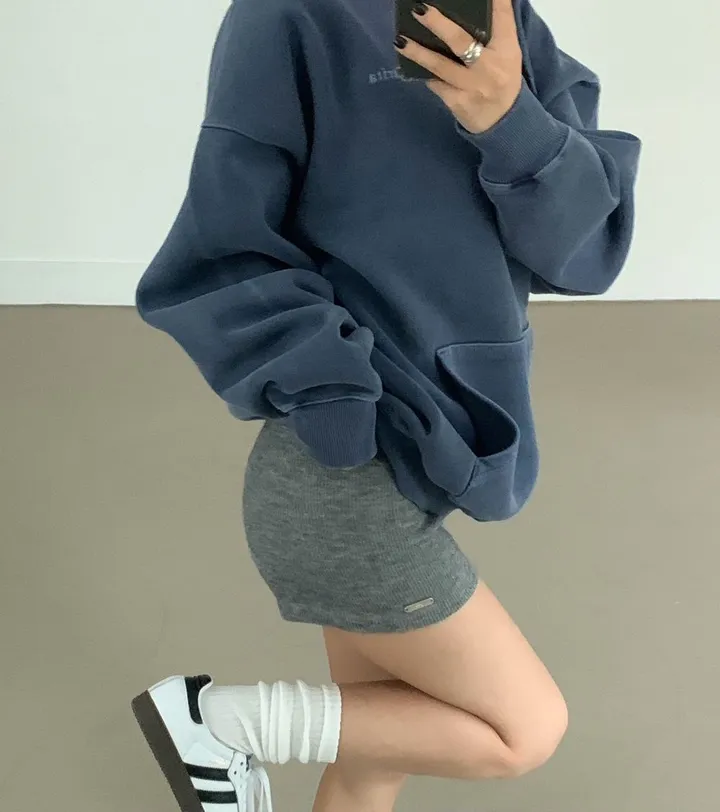 컬러추가[무조건소장/리니픽/3부레깅스/레깅스팬츠/캐주얼/가을신상/주말룩/데이트룩] 골지 마이크로 쇼츠 상세 이미지 12