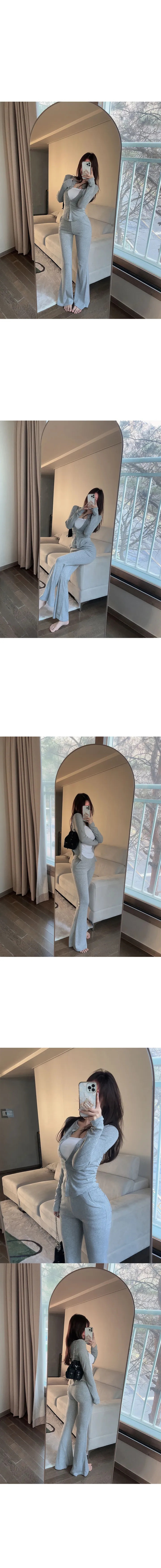 [MADE:자체제작]역대급 가디건 부츠컷팬츠 세트[별도구매] 상세 이미지 5