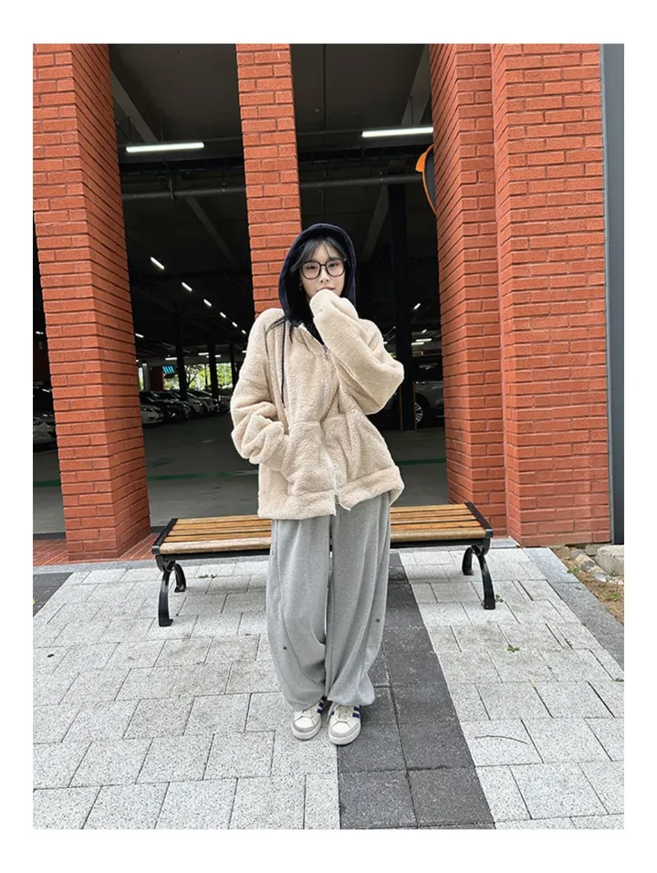 [당일배송][양털/뽀글이]후드 플리스 투웨이 겨울 따뜻한 데일리 점퍼 3color 묶음할인중 상세 이미지 49