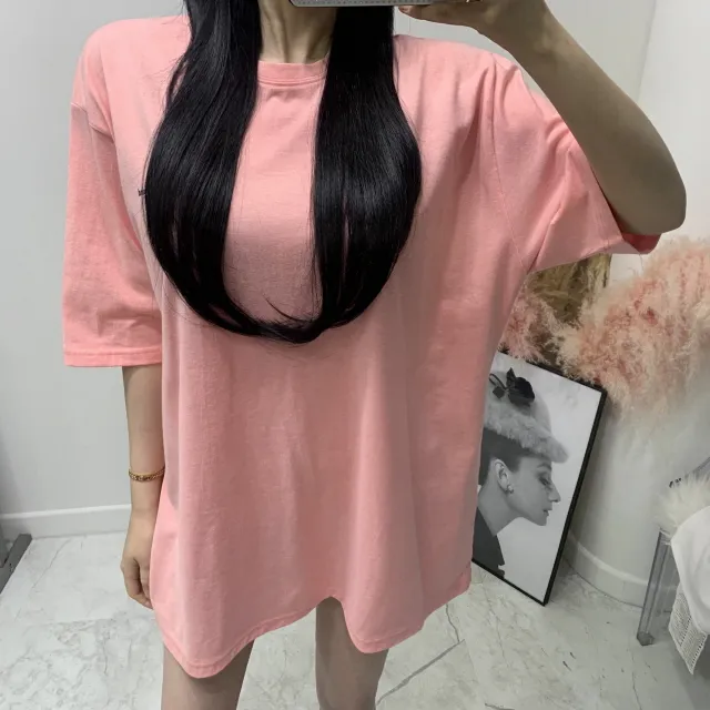 페이스 바코드 나염 박스 반팔티셔츠 상세 이미지 10