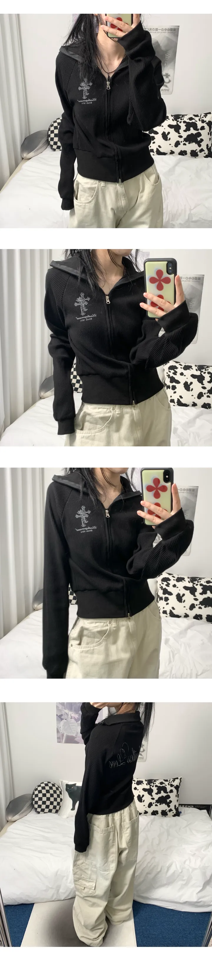 saint golgi zip-up (3color) 상세 이미지 5