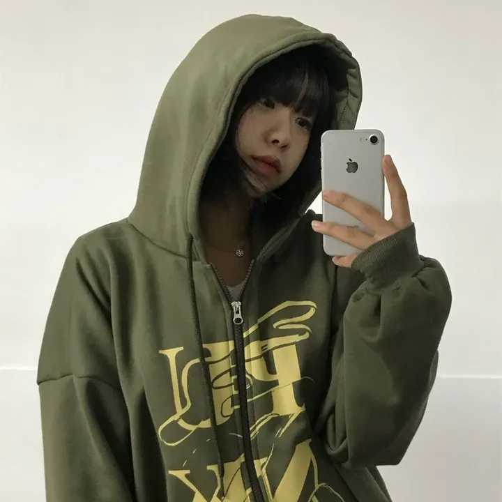 (기모선택/국내)Punk Two way Hooded zip-up - 3color 상세 이미지 6
