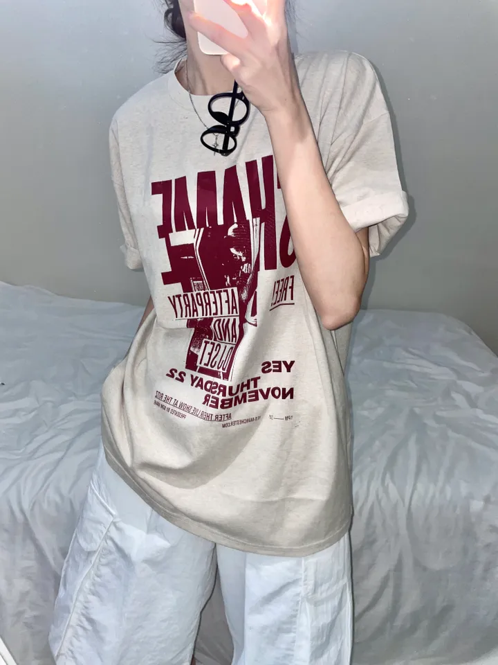 [unisex] 쉐임 스트릿 반팔티 (3color) 상세 이미지 14
