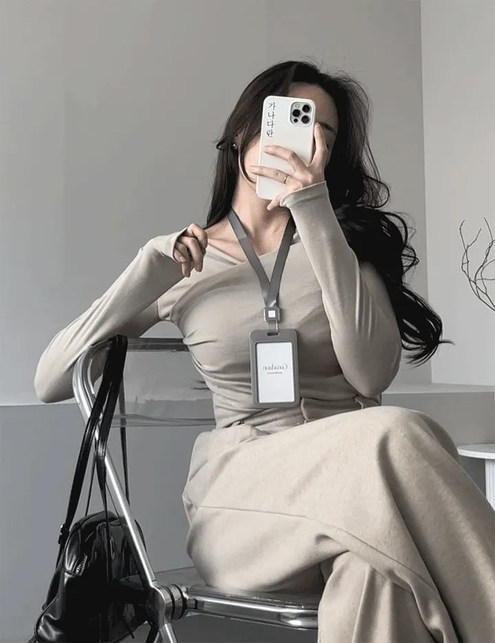 [자체제작❤️/청순글램] 가나다란 케인 봄버전 부드러운 브이넥 랩 셔링 여리핏 티셔츠 5color 상세 이미지 2