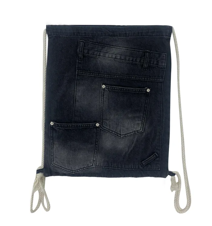 (주문폭주/당일출고) 데님 짐색 / COTI DENIM GYM SACK 상세 이미지 22