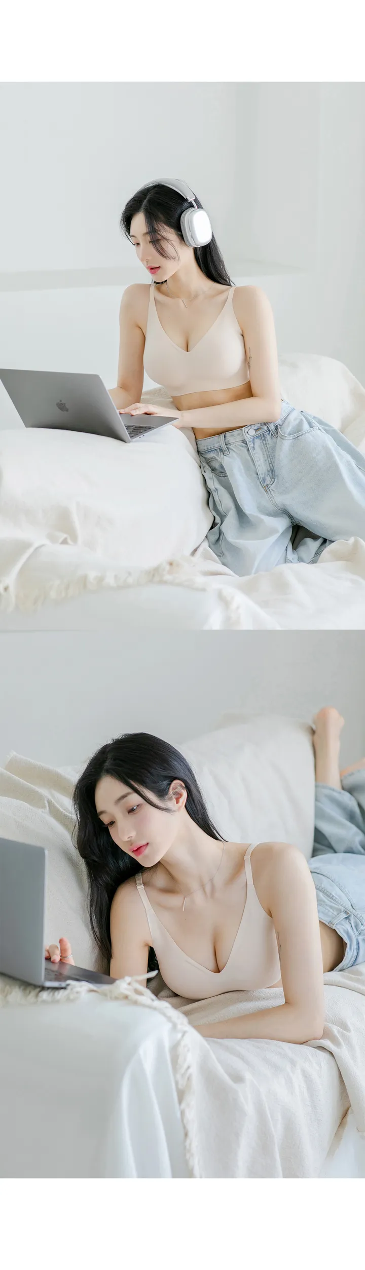 볼륨장인 뽕브라몰 자체제작💖 마이스킨 브라 상세 이미지 7