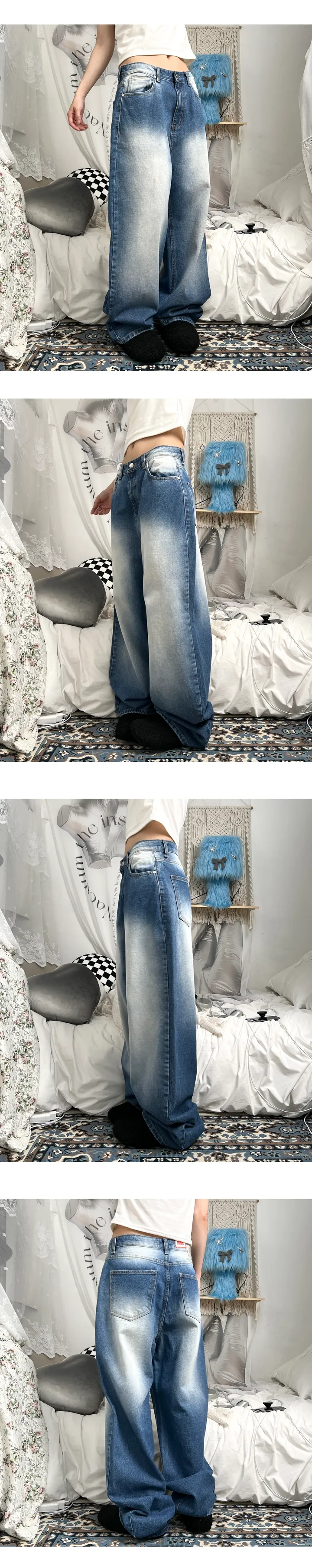 wham sand denim wide pants (2color) 상세 이미지 16