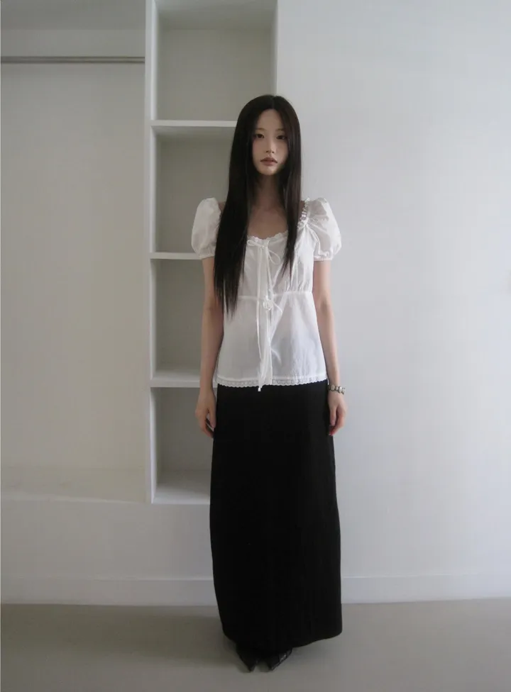 반팔 티셔츠 모델 착용 이미지-S1L16