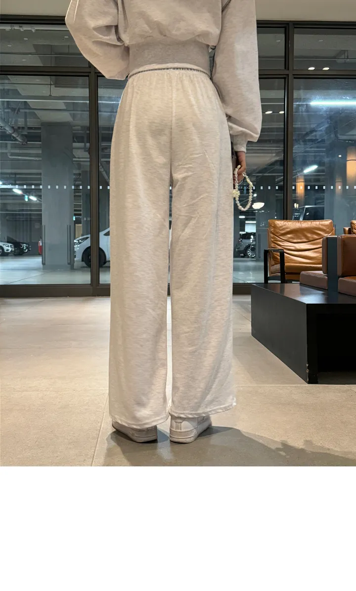 (F~2XL/부분당일발송/자체제작/주문폭주~)리노 맨투맨 팬츠 셋업 레터링 배색 리버스 스티치 트레이닝 투피스 세트 상세 이미지 15