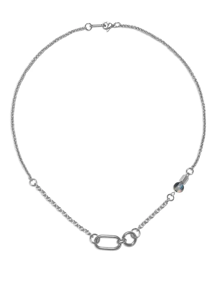 🖤Unique Big Chain Unbalance Necklace🖤 / 유니크 빅체인 언발 목걸이 자체제작 Y2K 여름 데일리 써지컬 체인 기념일 생일선물 핸드메이드 상세 이미지 7