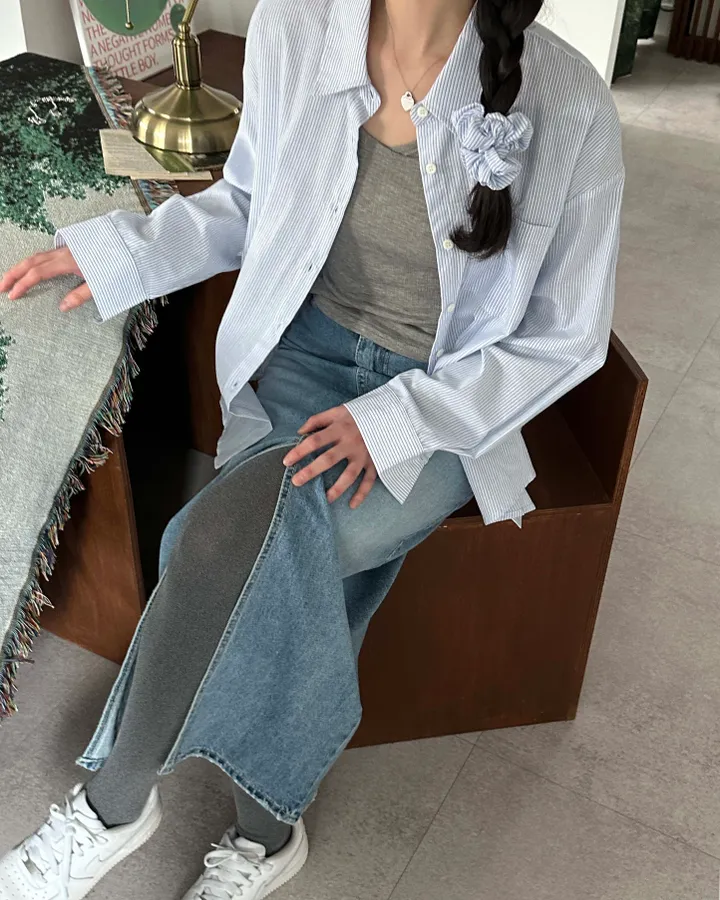 グレーカラーボカシロングストッキング[1color] | ファッション