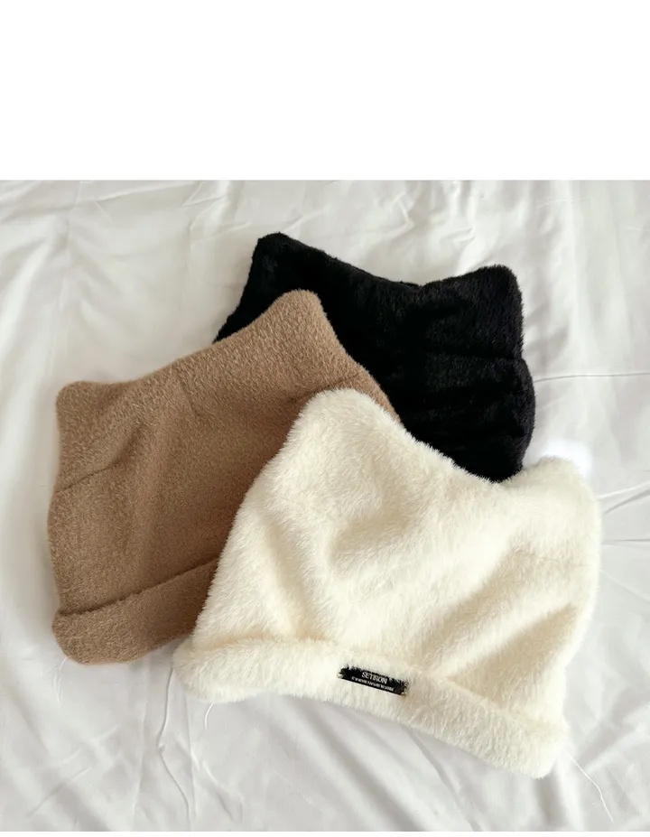[최저가/고양이/당일🚀] 쫑긋 고양이 냥이 겨울 귀 비니 모자 고양이비니 곰돌이비니 방한 밍크 털모자 상세 이미지 20