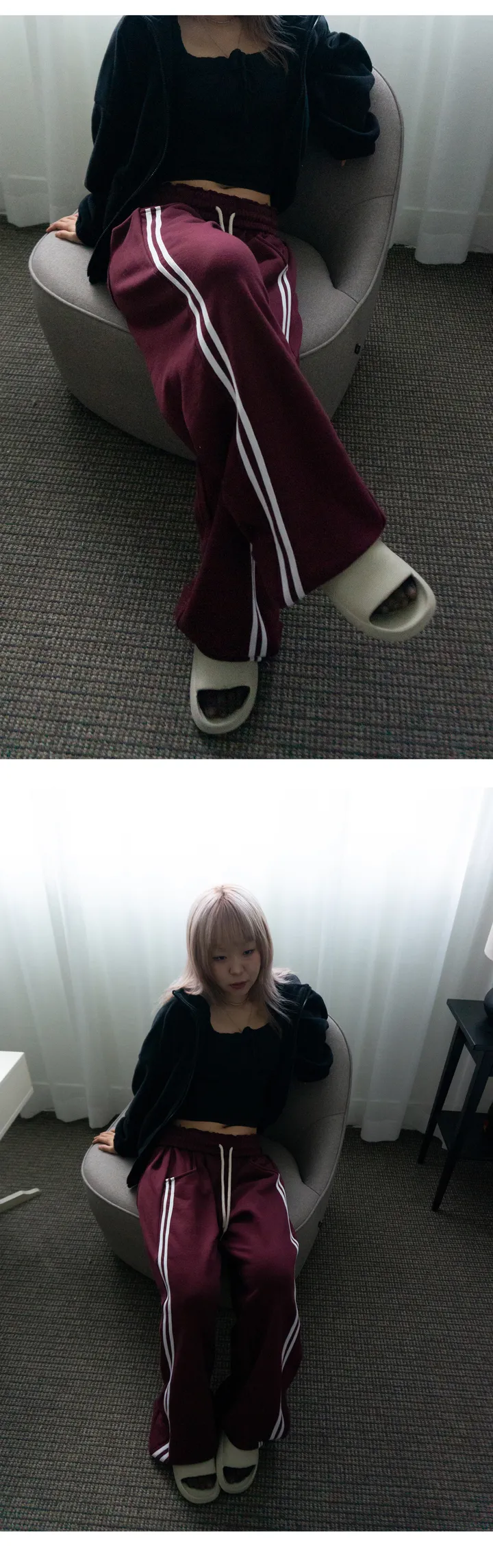 fleece blouson zip-up 상세 이미지 3