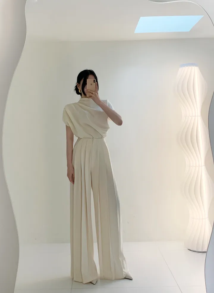 메르제 드레이프 블라우스 상세 이미지 14